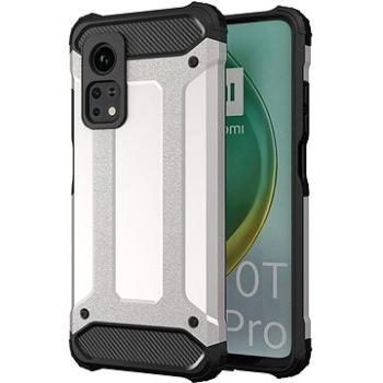 Hybrid Armor plastový kryt na Xiaomi Mi 10T Pro / Mi 10T, stříbrný (HUR23683)