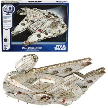 Puzzle Star Wars loď Millenium Falcon 4D