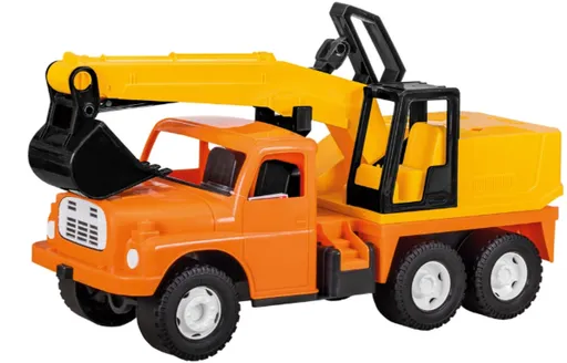 Tatra 148 bagr 72 cm žluto oranžový