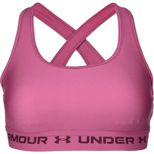 Under Armour CROSSBACK MID Dámská podprsenka, vínová, velikost M