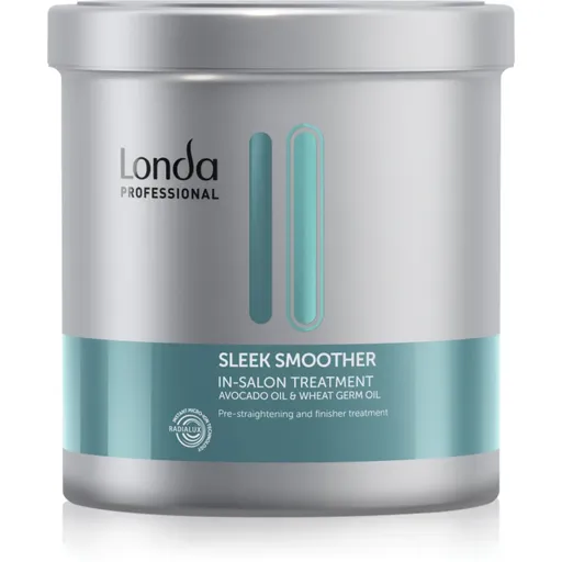 Londa Professional Sleek Smoother In-Salon Treatment hydratační a uhlazující maska pro nepoddajné a krepatějící se vlasy 750 ml