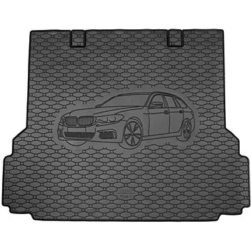 ACI BMW 5, 17- gumová vložka do kufru s ilustrací vozu černá (Kombi) (0550X02C)