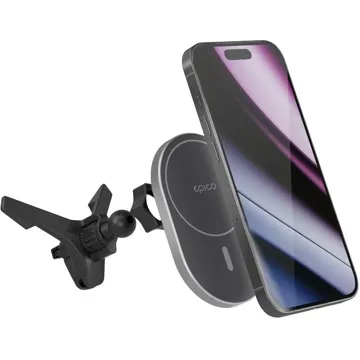 Epico Ellipse bezdrátová autonabíječka 15W s MagSafe a s adaptérem v balení - vesmírně šedá (9915111300035)