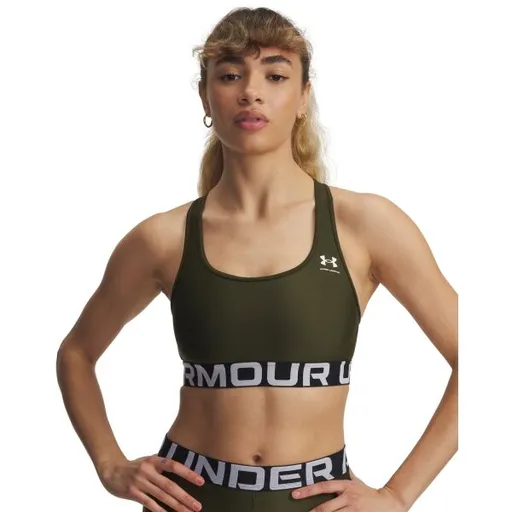 Under Armour AUTHENTICS Dámská podprsenka, khaki, velikost