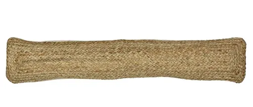 Přírodní jutový dlouhý polštář k oknu a ke dvěřím - 20*85*10cm Mars & More