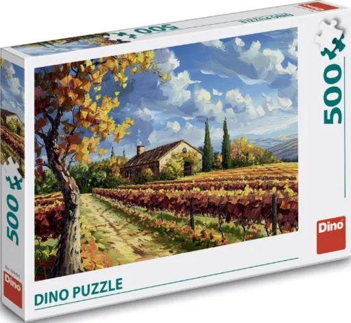 Puzzle Malovaná vinice 500 dílků