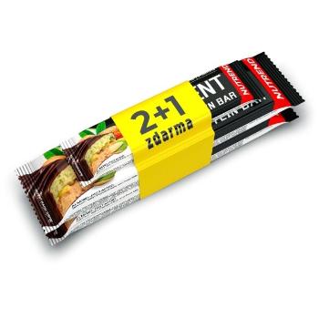 Nutrend EXCELENT PROTEIN BAR DOUBLE 2X 85 G + 1X 40 G MANDLE + PISTÁCIE Proteinová tyčinka, , velikost