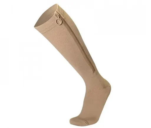 Kompresní podkolenky se zipem, S/M (36-39)