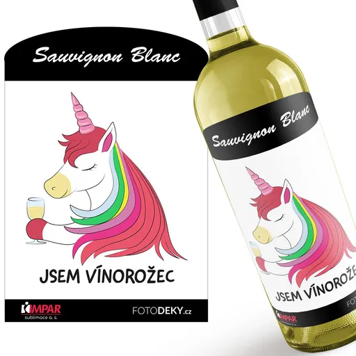 Víno Jsem vínorožec (Druh Vína: Bílé víno)