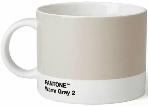 PANTONE Hrnek na čaj - Warm Gray 2