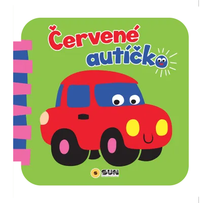 Červené autíčko - Hurá do vody - Knížka do vany