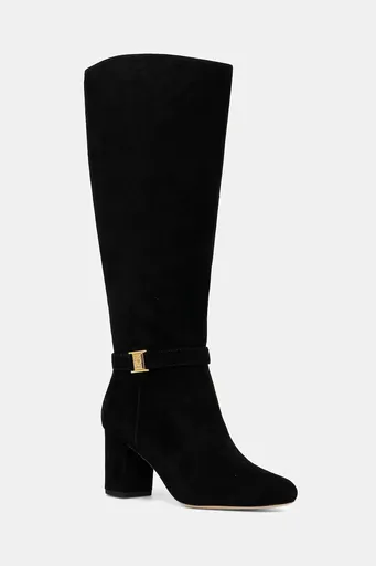 Semišové boty Lauren Ralph Lauren Kellie Tl Hl