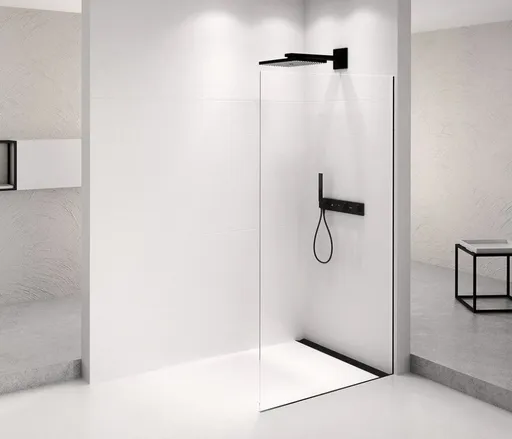 POLYSAN ARCHITEX BLACK MATT sprchová zástěna 862, čiré sklo AXB90CL