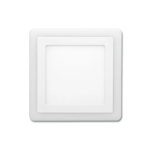 Ecolite Dvojbarev. SMD 14.5x14.5cm, 6W+3W, 4000K+2700K LED-DUO-S6W