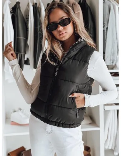 Dámská prošívaná vesta URBANELLE černá