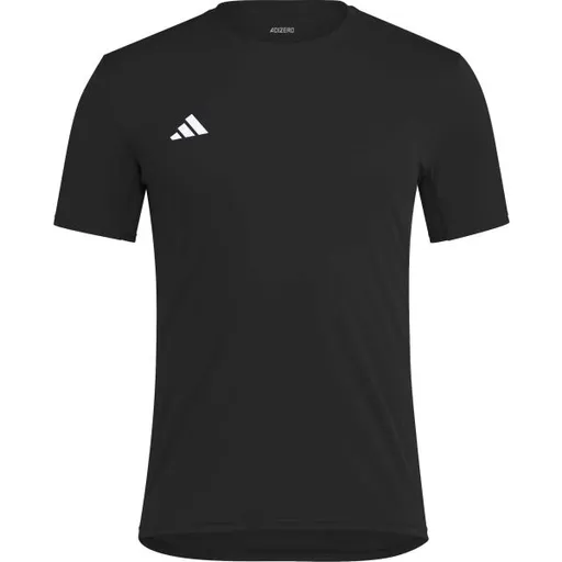 adidas ADIZERO TEE Pánské sportovní triko, černá, velikost XXL