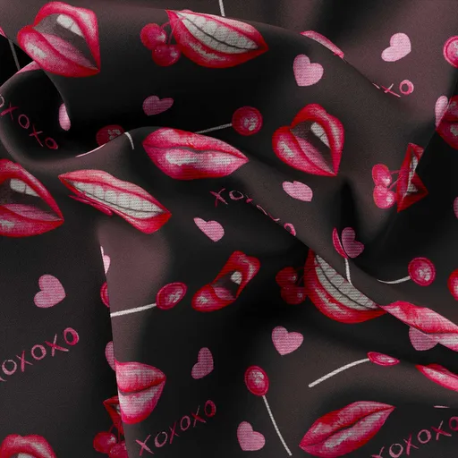 Teplákovina – Watercolor lips