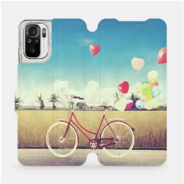 Flipové pouzdro na mobil Xiaomi Redmi Note 10 - M133P Kolo a balónky (5903516658596)