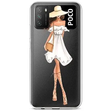 TopQ Xiaomi Poco M3 silikon Lady 5 60653 (Sun-60653)