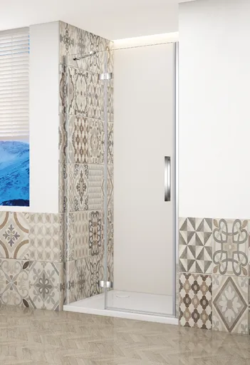 GELCO TRINITY CHROM dveře do niky levé, 800 čiré sklo, GT1280CL-CH GT1280CL-CH