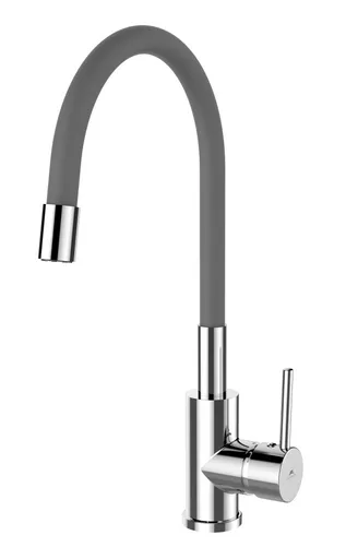 Rubineta Dřezová baterie TWISTER-33 Šedá OLBATW33GY
