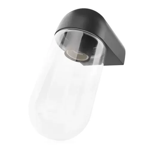 EMOS Antracitové fasádní svítidlo Cassia pro žárovku E27 ZGG010P