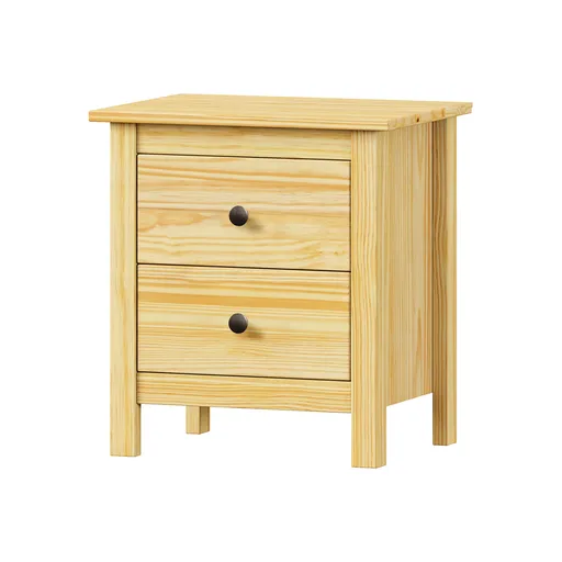 Noční stolek TORINO kovové úchytky