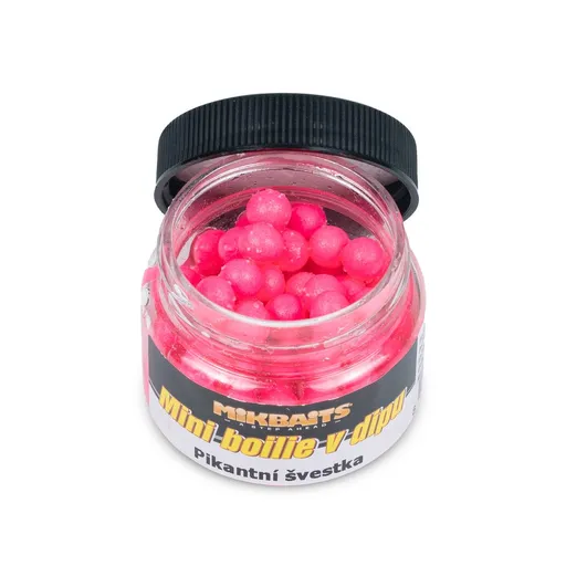 Mikbaits Mini boilie v dipu 50ml - Pikantní švestka,Mikbaits Mini boilie v dipu 50ml - Pikantní švestka