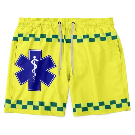 Pánské plavky short – Záchranáři (Velikost: XL)