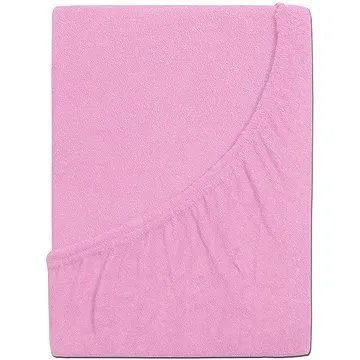 B.E.S. - Petrovice, s.r.o. Prostěradlo Froté PERFECT - Růžová 200 × 200 (2-001-0706)