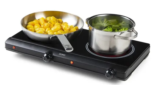 DOMO DO339KP dvouplotýnkový sklokeramický vařič