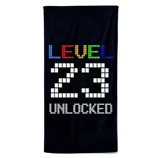 Osuška Level Unlocked (věk: 23, Velikost osušky: 100x170cm)