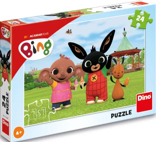 Puzzle Bing na zmrzlině 24 dílků