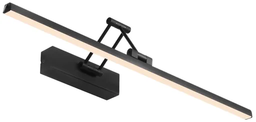 RED - DESIGN RENDL RENDL FRIDA LED nástěnná lampa, nad obraz matná černá R14152