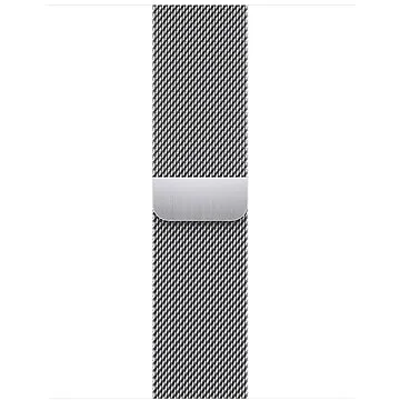 Apple Watch 41mm Stříbrný milánský tah řemínek (ML753ZM/A)