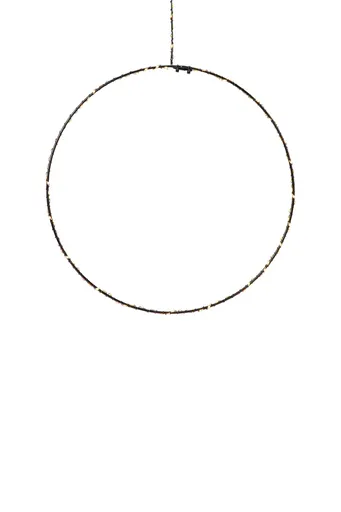 Markslöjd Alpha černá závěsná dekorace 30 cm