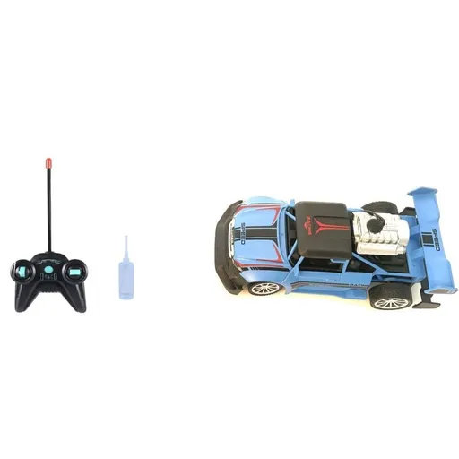 Alltoys Auto 1 : 20 s efektem kouře RC modré