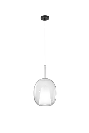 FANEUROPE FAN EUROPE Závěsné svítidlo PIREX (průhledné sklo) objímka E27, 25x200 cm bez rozety