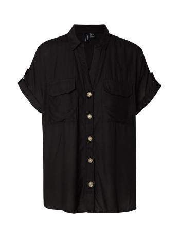 VERO MODA Blúz 'Bumpy'  fekete