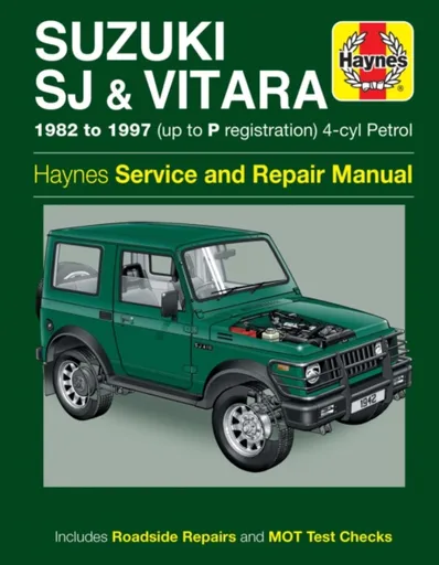 Suzuki SJ Series, Samurai & Vitara (4-cyl) Petrol (82 - 97) Haynes Repair Manual - Haynes Publishing