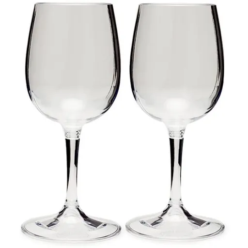 GSI Outdoors NESTING WINE GLASS SET Set skládacích sklenek, transparentní, velikost