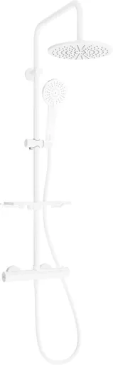 MEXEN/S KT40 Sprchový sloup s termostatickou baterií bílé 771504093-20