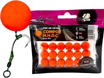 Lk baits plovoucí boilie pop-up extra compot n.h.d.c - 14 mm 18 ks