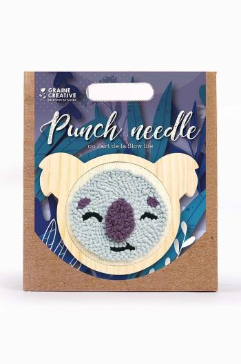 Vyšívací souprava Graine Creative Koala Punch Needle Kit