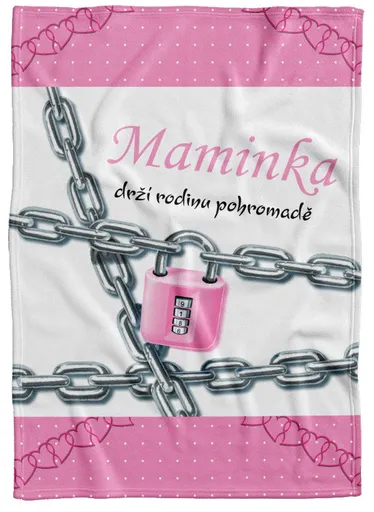 Deka Maminka drží rodinu pohromadě (Podšití beránkem: NE)