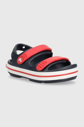 Dětské sandály Crocs CROCBAND CRUISER SANDAL tmavomodrá barva