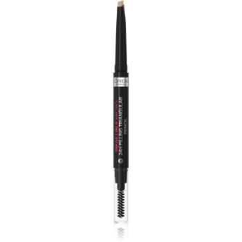 L’Oréal Paris Infaillible 24h Filling Triangular Pencil precizní tužka na obočí voděodolná odstín 07 Blonde 1 ml