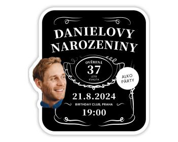 Personal Personalizované pozvánky 6 ks -Jack Daniel´s