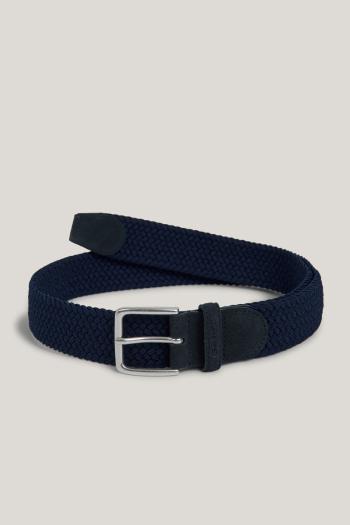 OPASEK GANT ELASTIC BRAIDED BELT EVENING BLUE