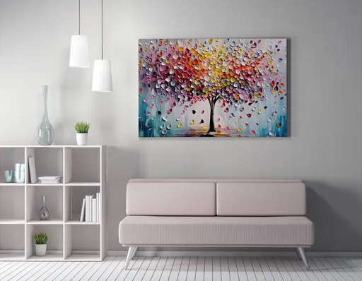 Dekorativní obraz na plátně WY347 (50 x 70)